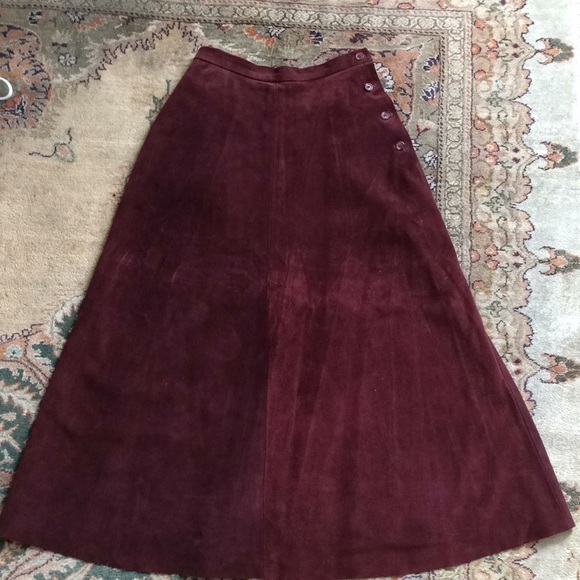 Incredible✨Full Length Leather Skirt - Picture 7 of 10